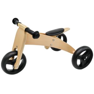 Houten Balance Loopfiets - Trike - 2-in-1 Loopfiets en Driewieler – Vanaf 1 jaar