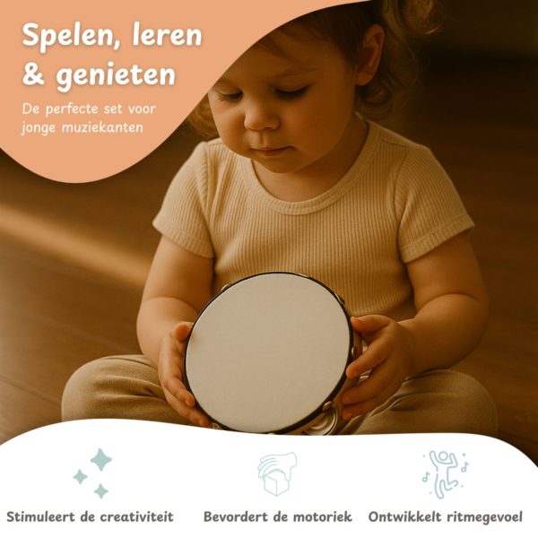 Maxx Kidz - Houten Muziekinstrumenten voor Kinderen - Afbeelding 5