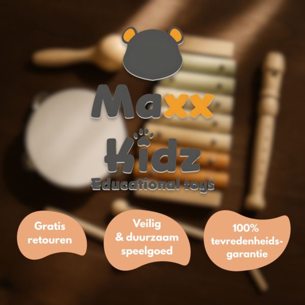 Maxx Kidz - Houten Muziekinstrumenten voor Kinderen - Afbeelding 7